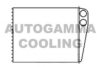 AUTOGAMMA 104880 Heat Exchanger, interior heating